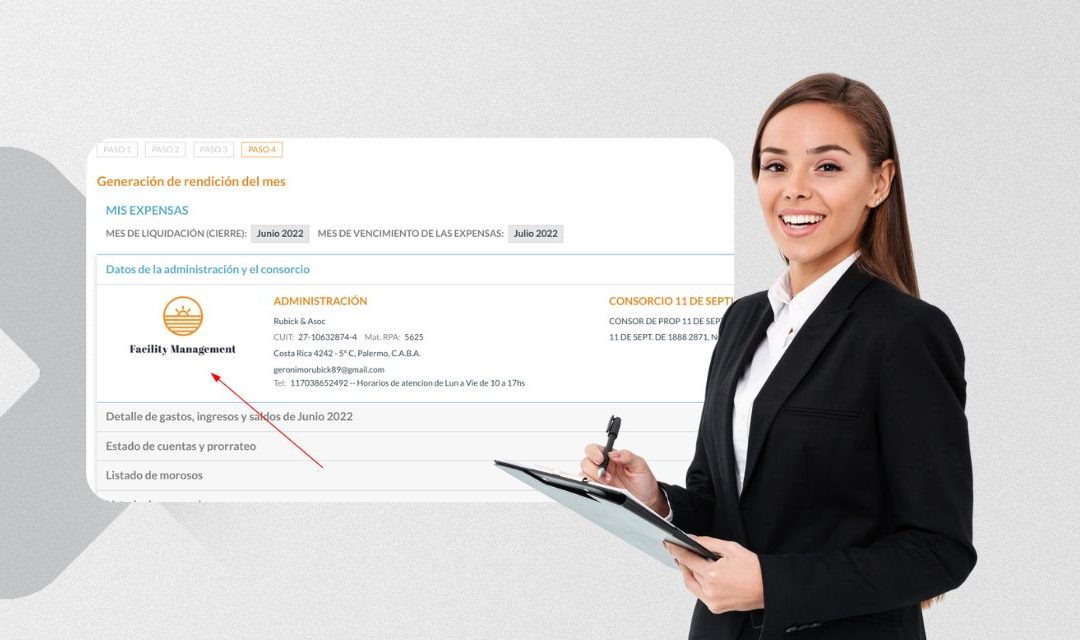 Rendiciones de cuentas con tu logo
